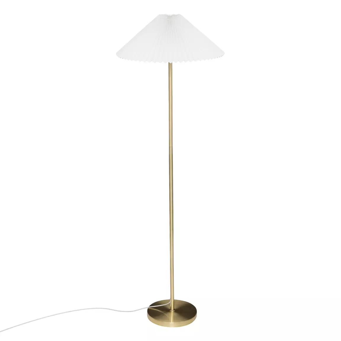 Lampadaire en métal (H150 cm) Jil or