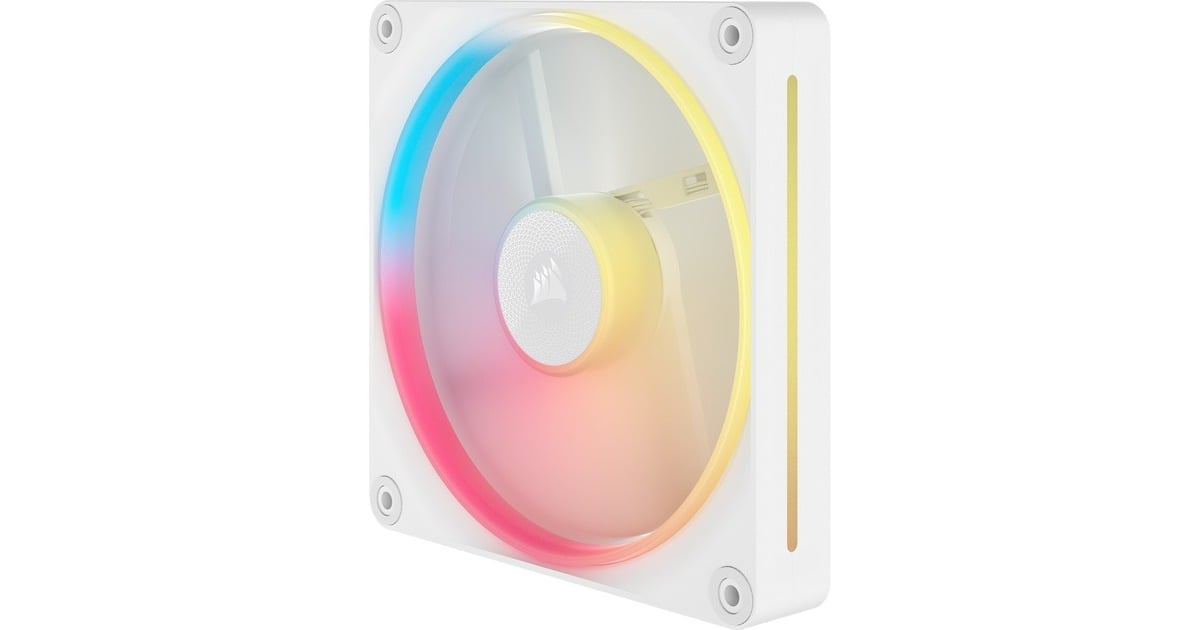 CorsairiCUE LINK LX140-R RGB Reverse Starterskit case fans  (Wit, 2 stuks, 140 x 140 x 25 mm, PWM)