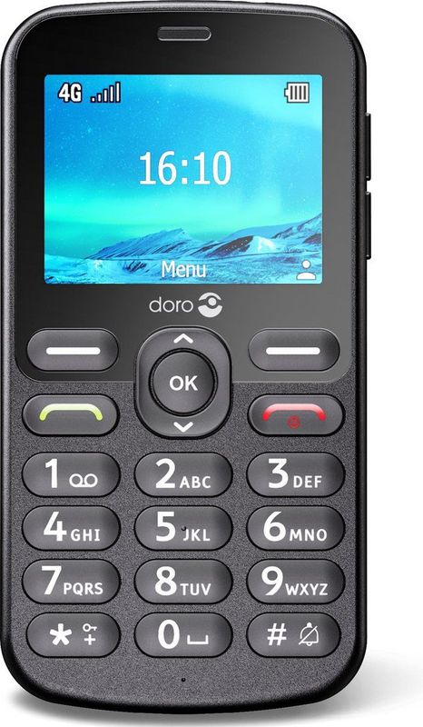 Doro - 1880 - Senioren GSM - Zwart - 4G