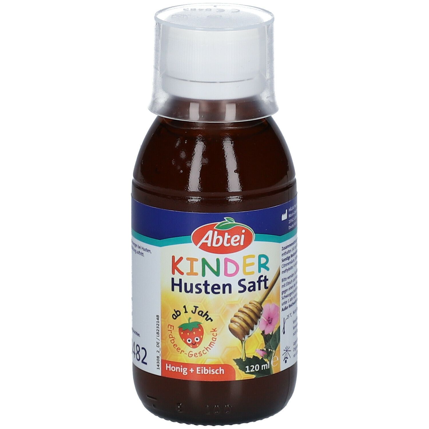 Abtei Kinder Husten Saft Erdbeere