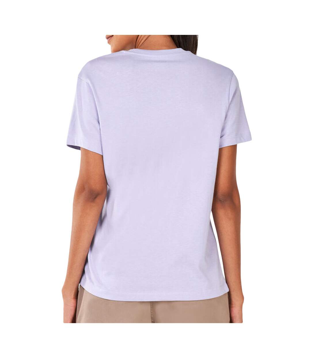 T-shirt Mauve Femme Vans Gingham