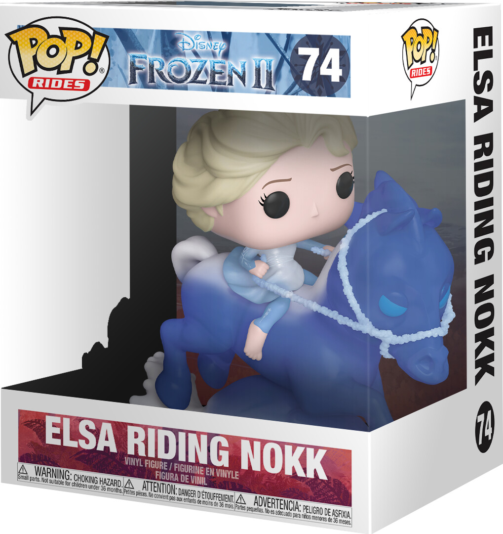 Funko Pop - Frost 2 - Disney - Elsa Og Nokk Figur - 74