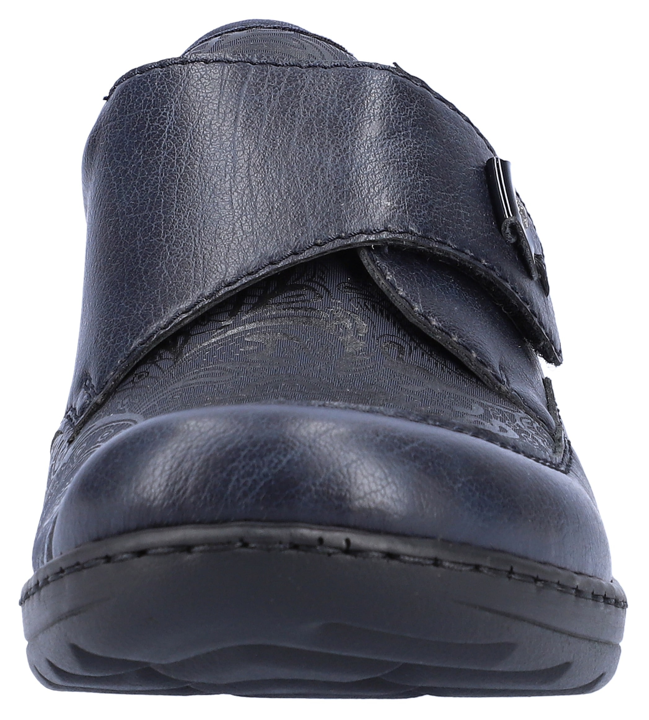 Rieker Klettschuh  mit dezentem Paisley-Muster