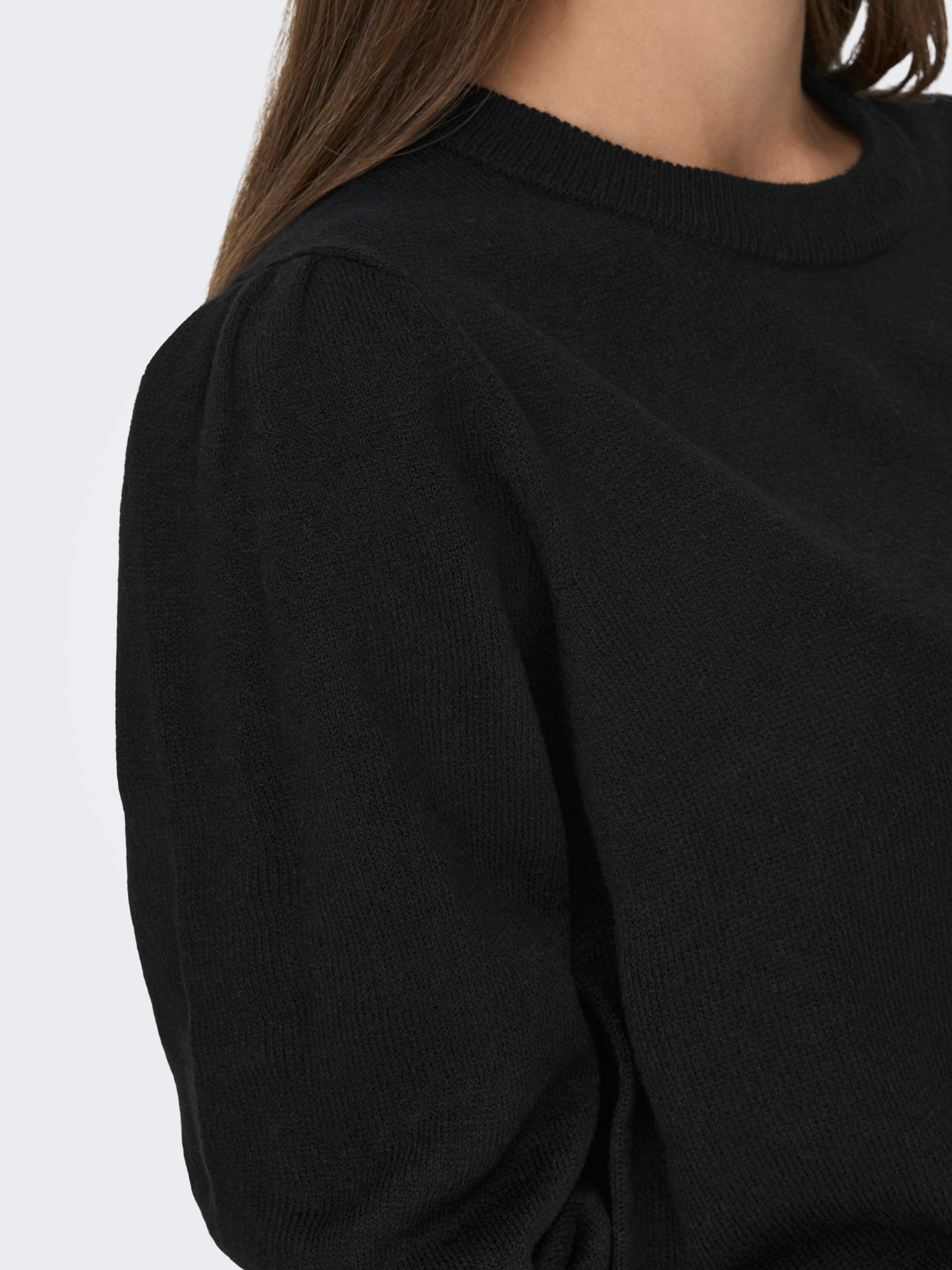 JDYLAURA Strickpullover Black