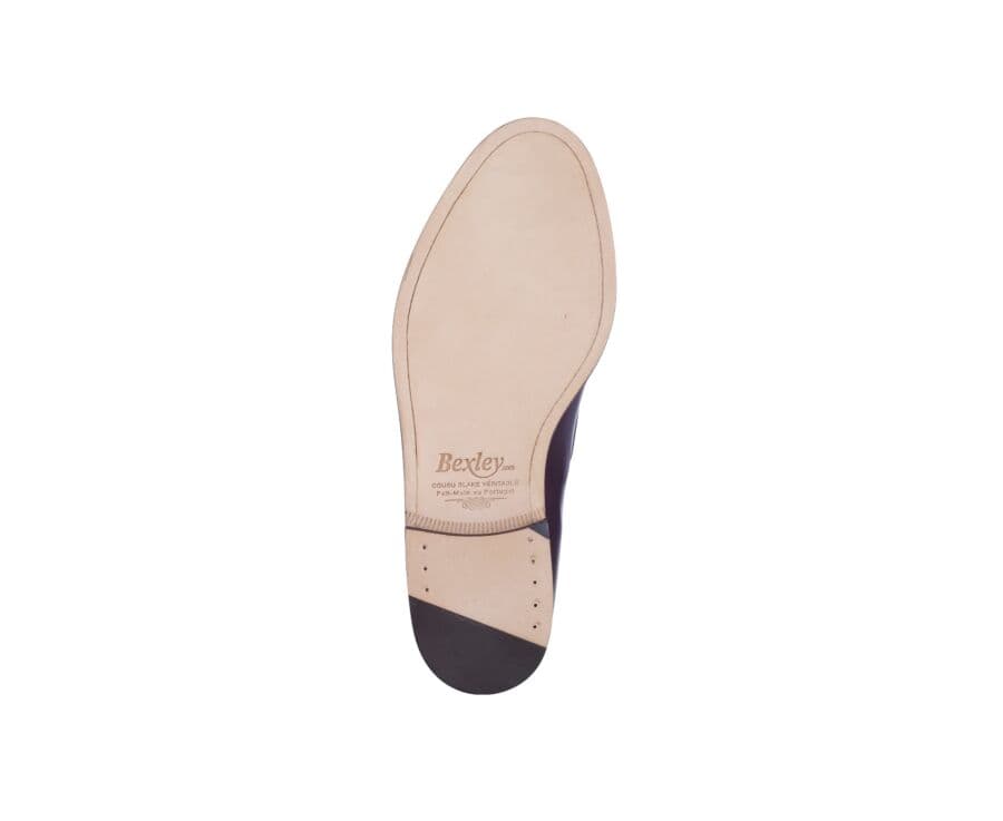 Mocassin homme cuir Bordeaux - PICADILLY
