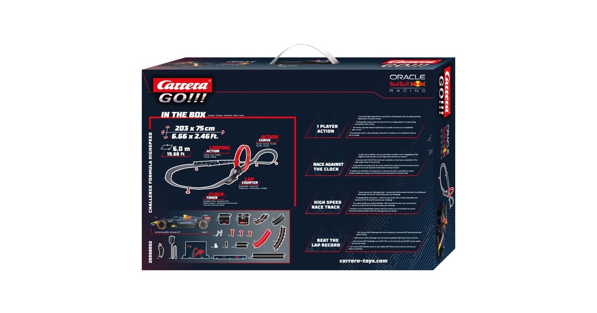 CarreraGO!!! Challenge - Formula High Speed Racebaan