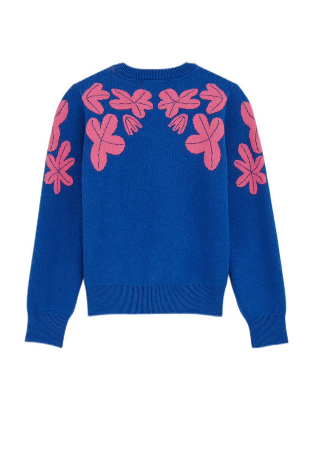 WE Fashion gebreide trui blauw