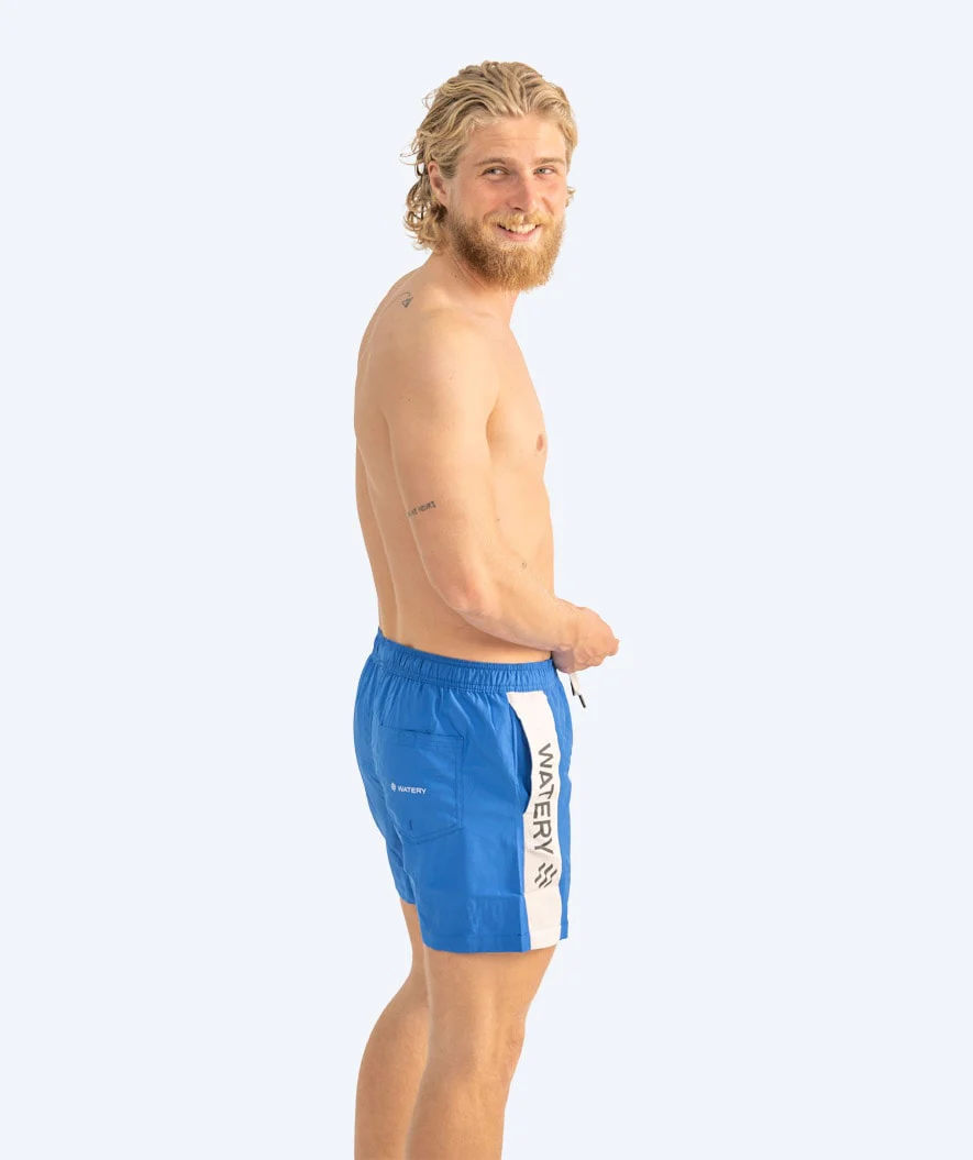 Watery badeshorts til mænd - Signature Eco - Blå