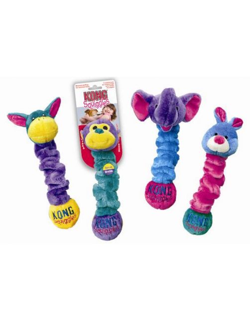 Kong Speeltje Squiggles Assorti - Hondenspeelgoed