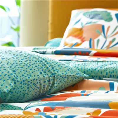 Linge de lit à fleurs - BECQUET CRÉATION