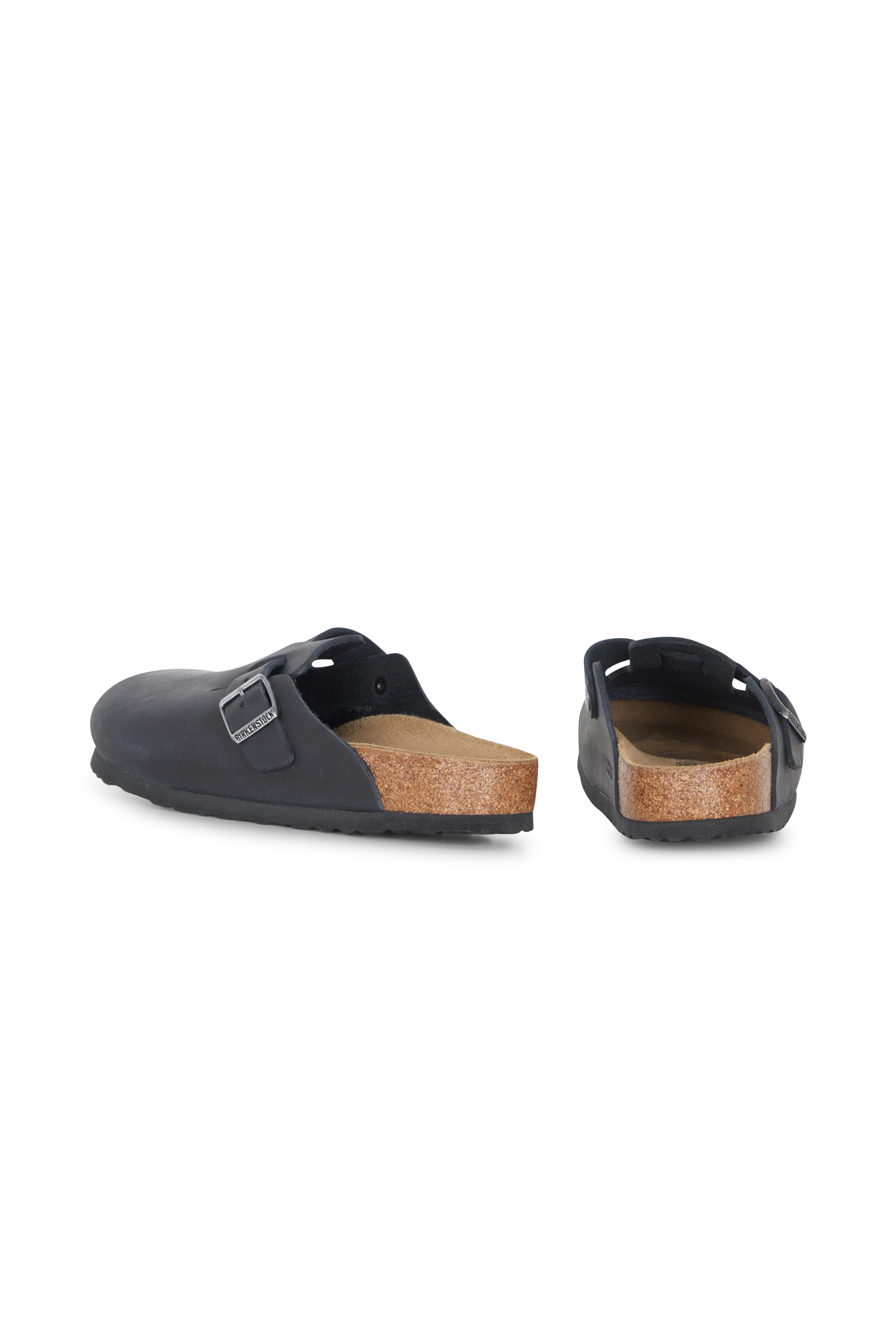 BIRKENSTOCK Sabots BOSTON NU Noir