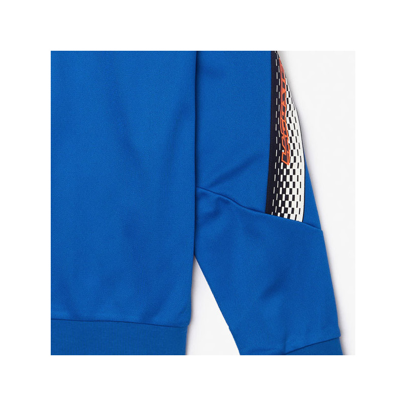 Sweat tennis Lacoste bleu royal