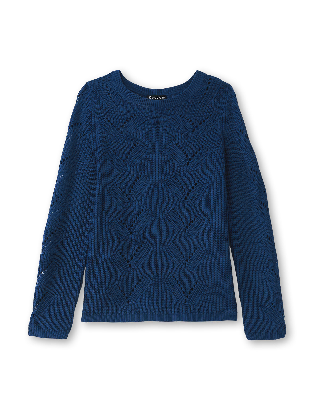 Pull en côtes perlées