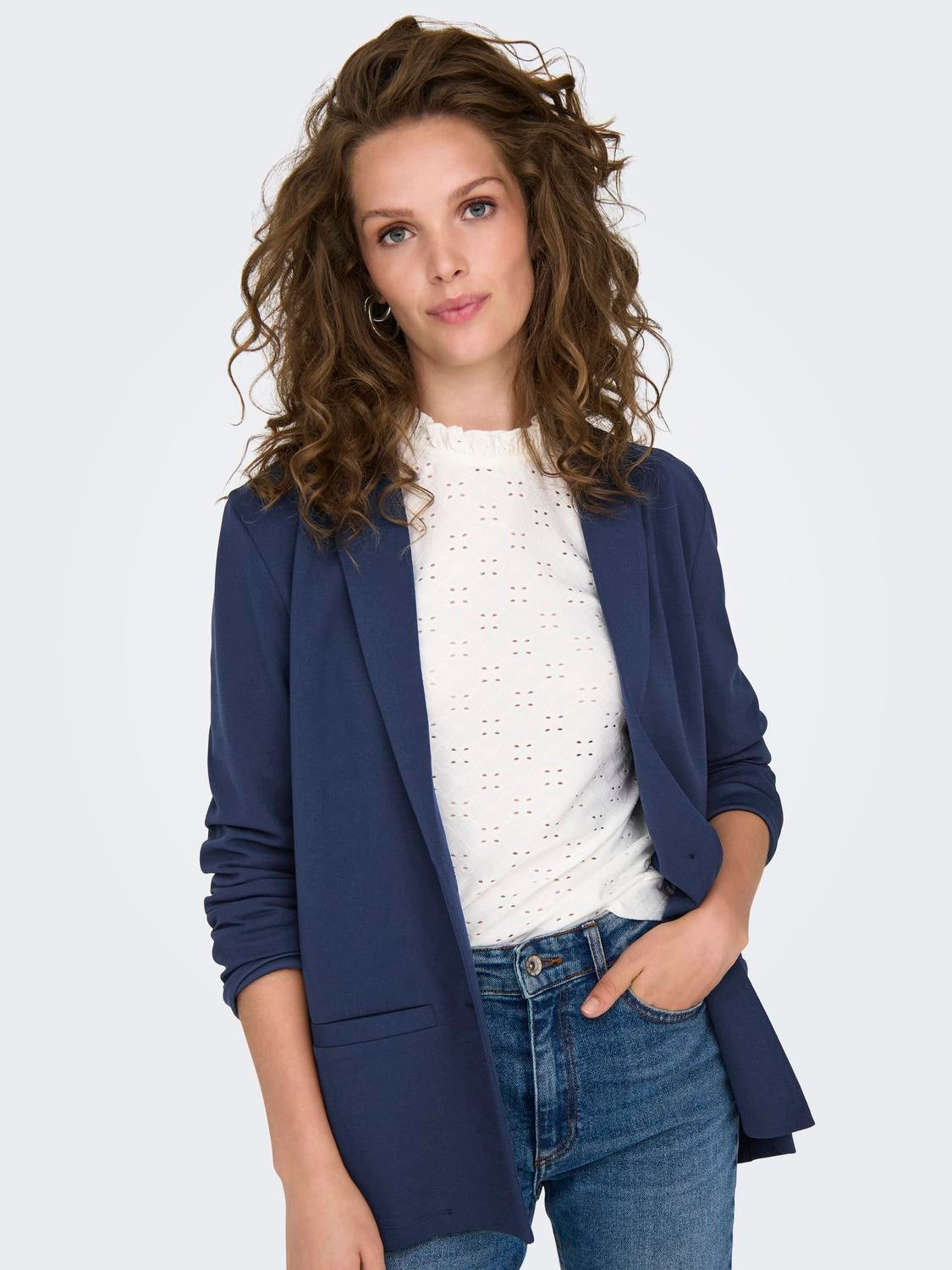 JDYLOUISVILLE Blazer Black Iris