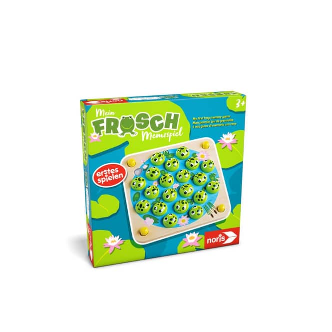 Erstes Spielen - Mein Frosch Memospiel