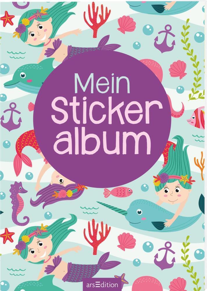 Mein Stickeralbum – Meerjungfrauen