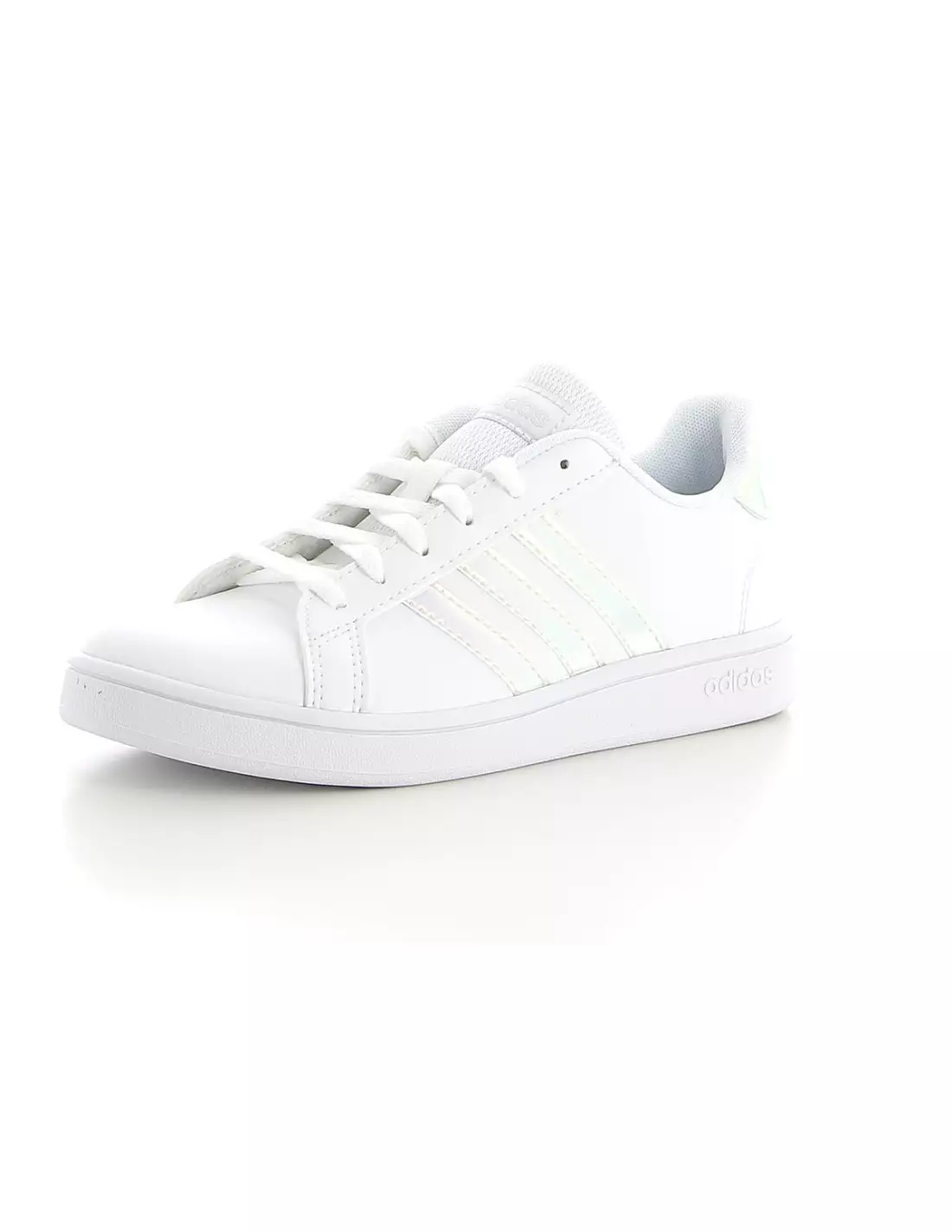 ADIDAS GRAND COURT K - Baskets Blancirisé