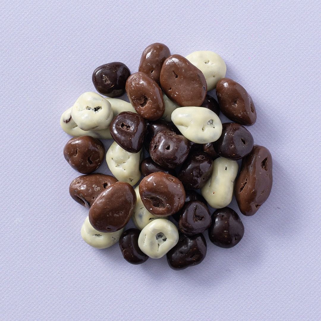 Chocolade rozijnen gemengd
