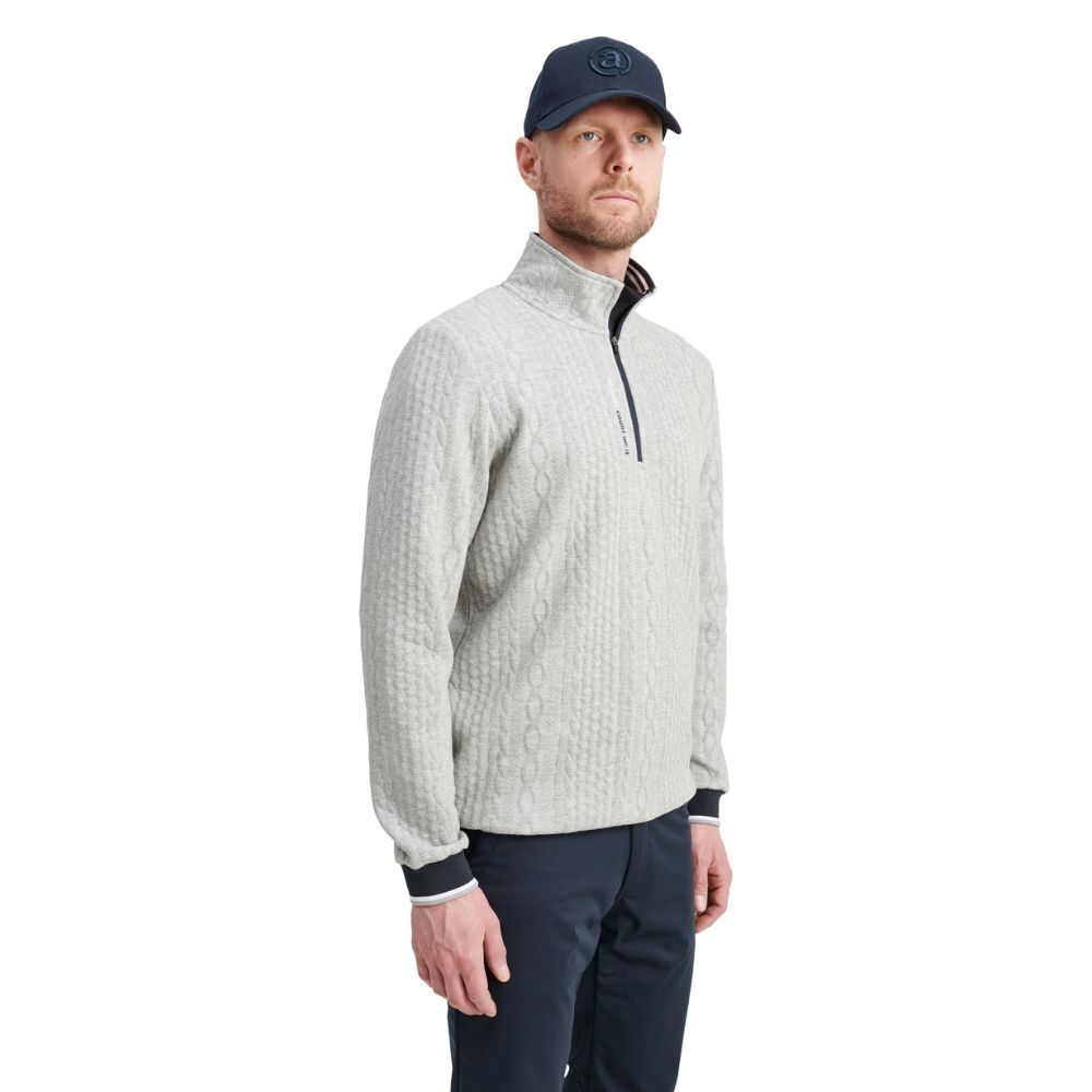 Woburn Midlayer Genser Herre Grå