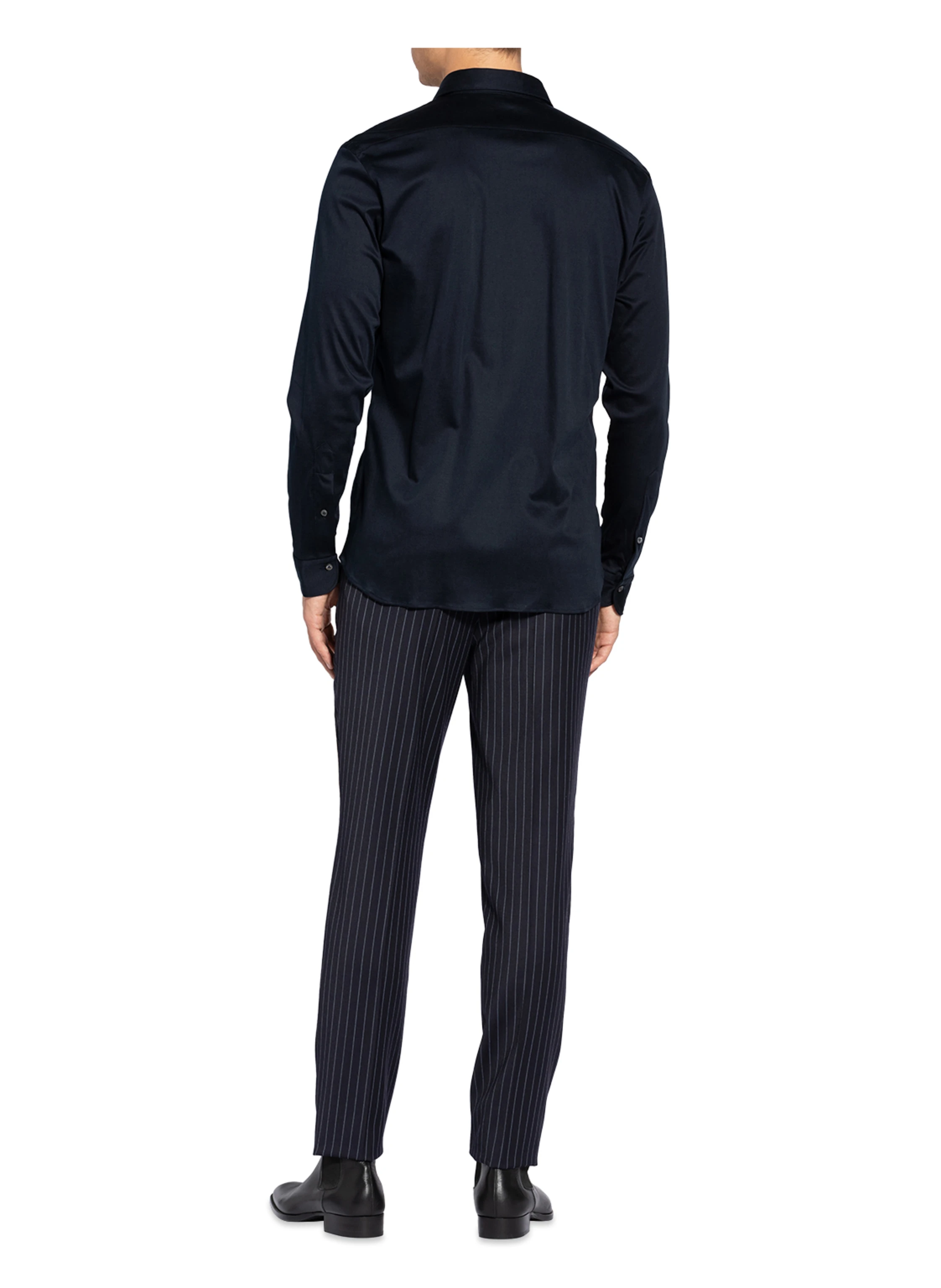 van Laack Jerseyhemd Slim Fit