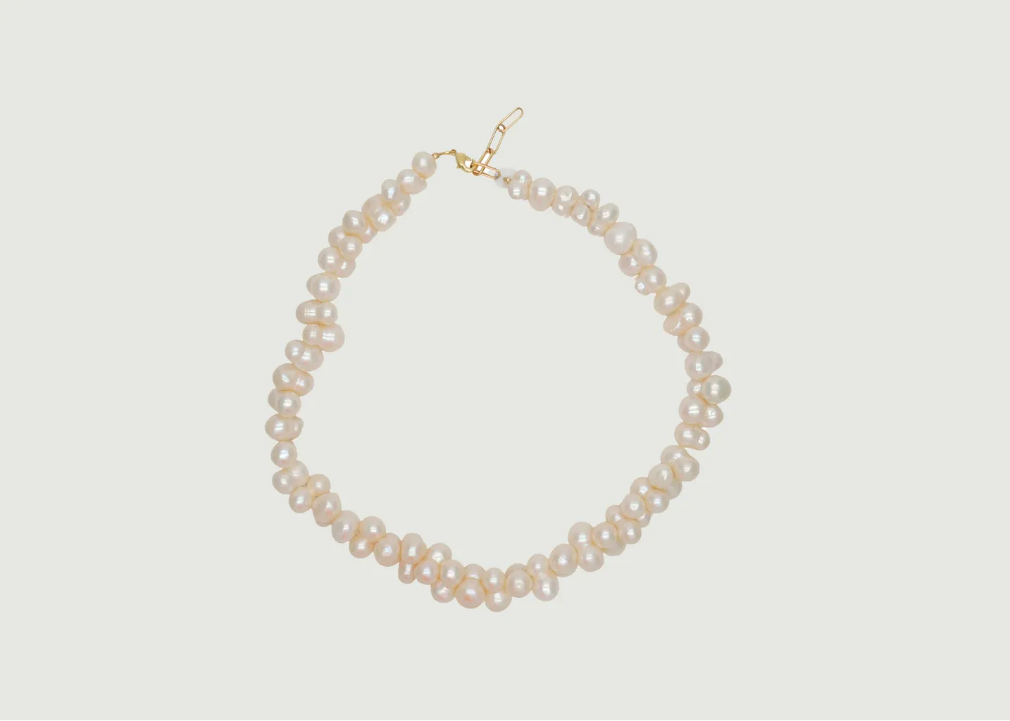 Collier ras-de-cou en perles Rita Gisel B.
