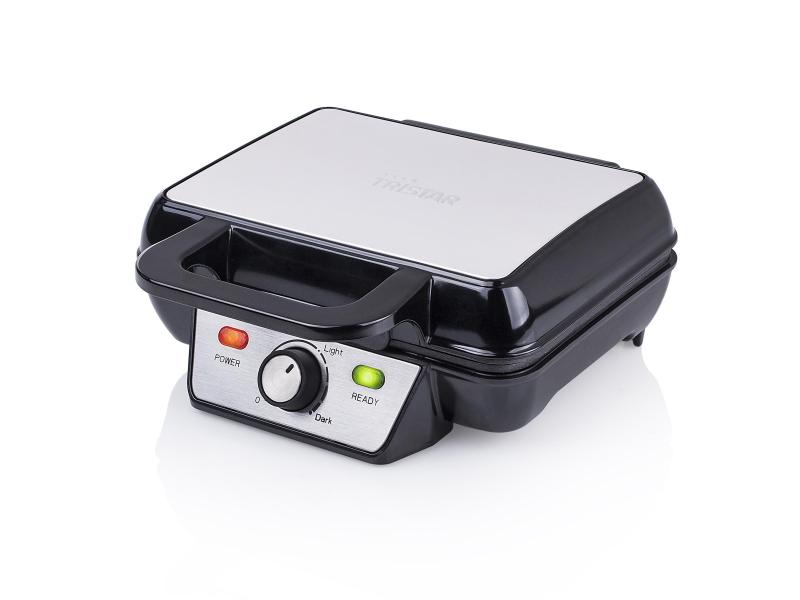 Tristar Waffeleisen WF-2195 Edelstahl-Waffeleisen