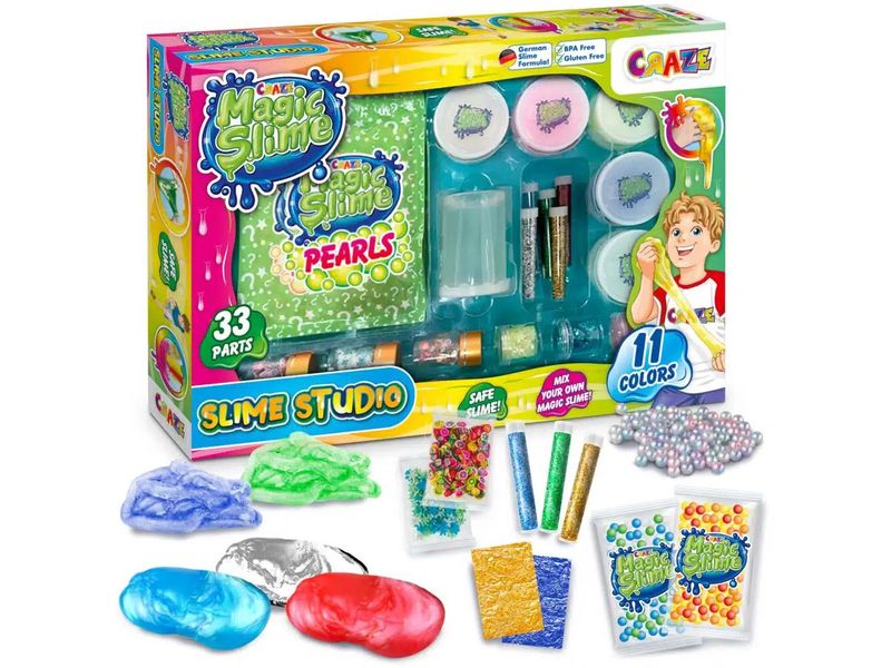 Craze Magic Slime Studio DIY-Spielset mit Schleim zum Mischen und Experimentieren