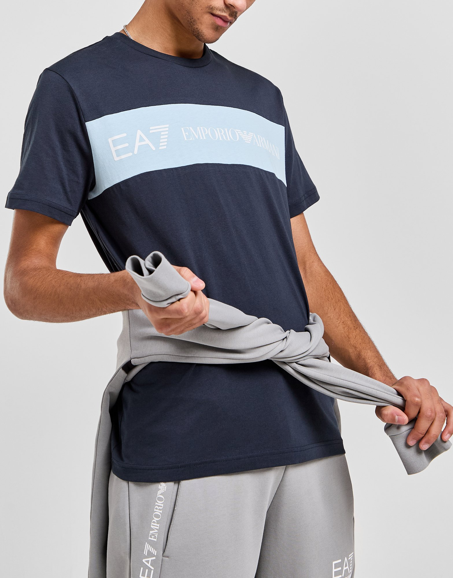 Emporio Armani EA7 T-shirt Colour Block Homme