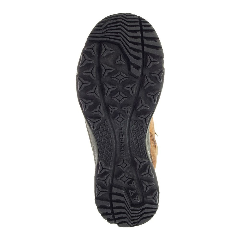 Merrell ERIE MID LTR WP - Chaussures de randonné Femme toffee