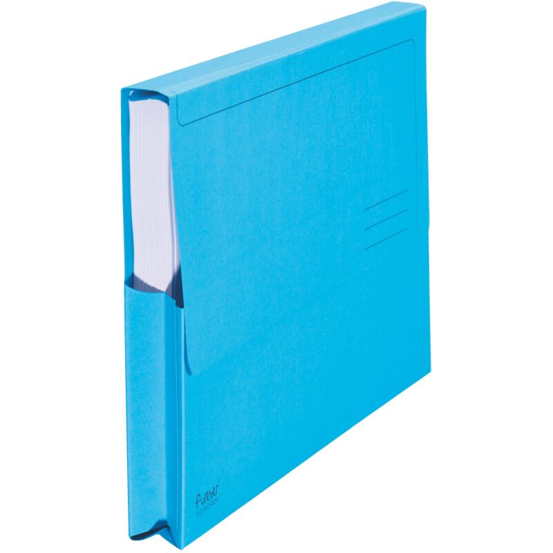Chemise pochette Forever à soufflet carte Exacompta 24 x 32 cm couleurs assorties - Paquet de 10