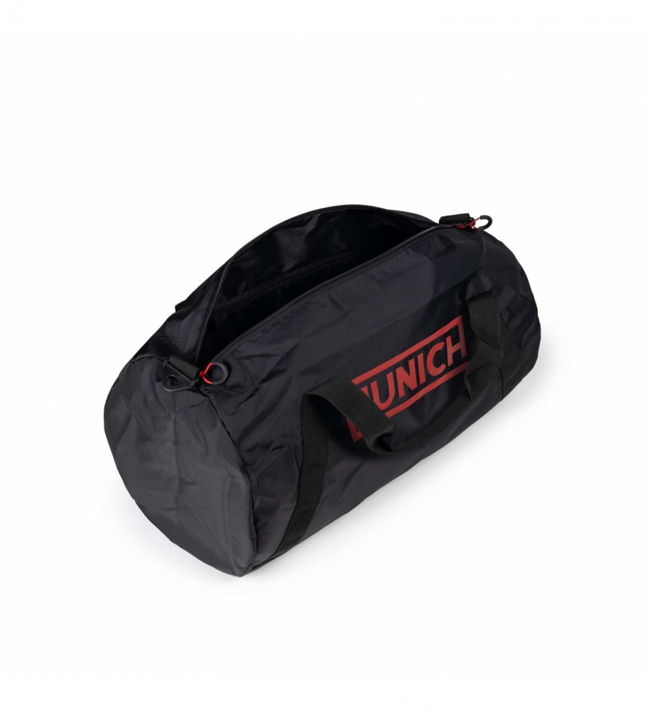 Bolsa esportiva preta Munich Gym Sports 2.0