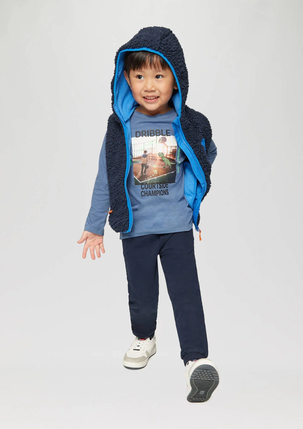 s.Oliver broek donkerblauw