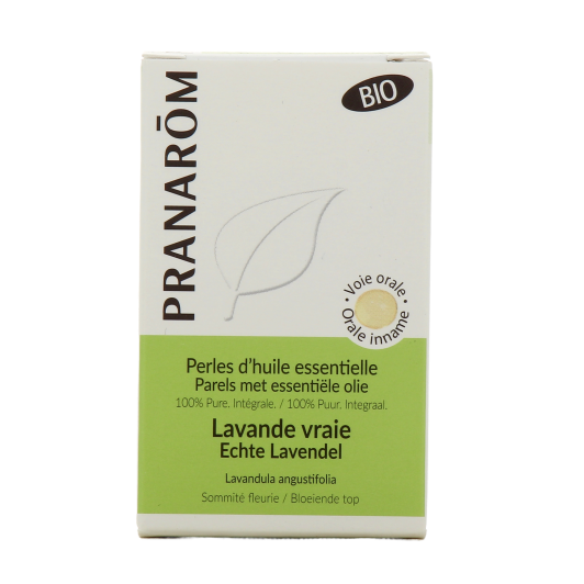 Perles d'huile essentielle de Lavande Vraie Pranarom Bio