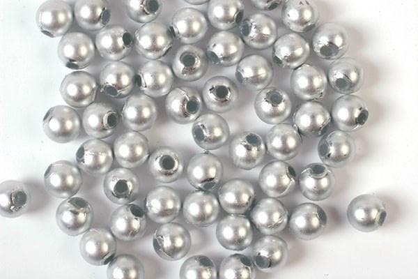 Voksperler 3mm 500g mat sølv