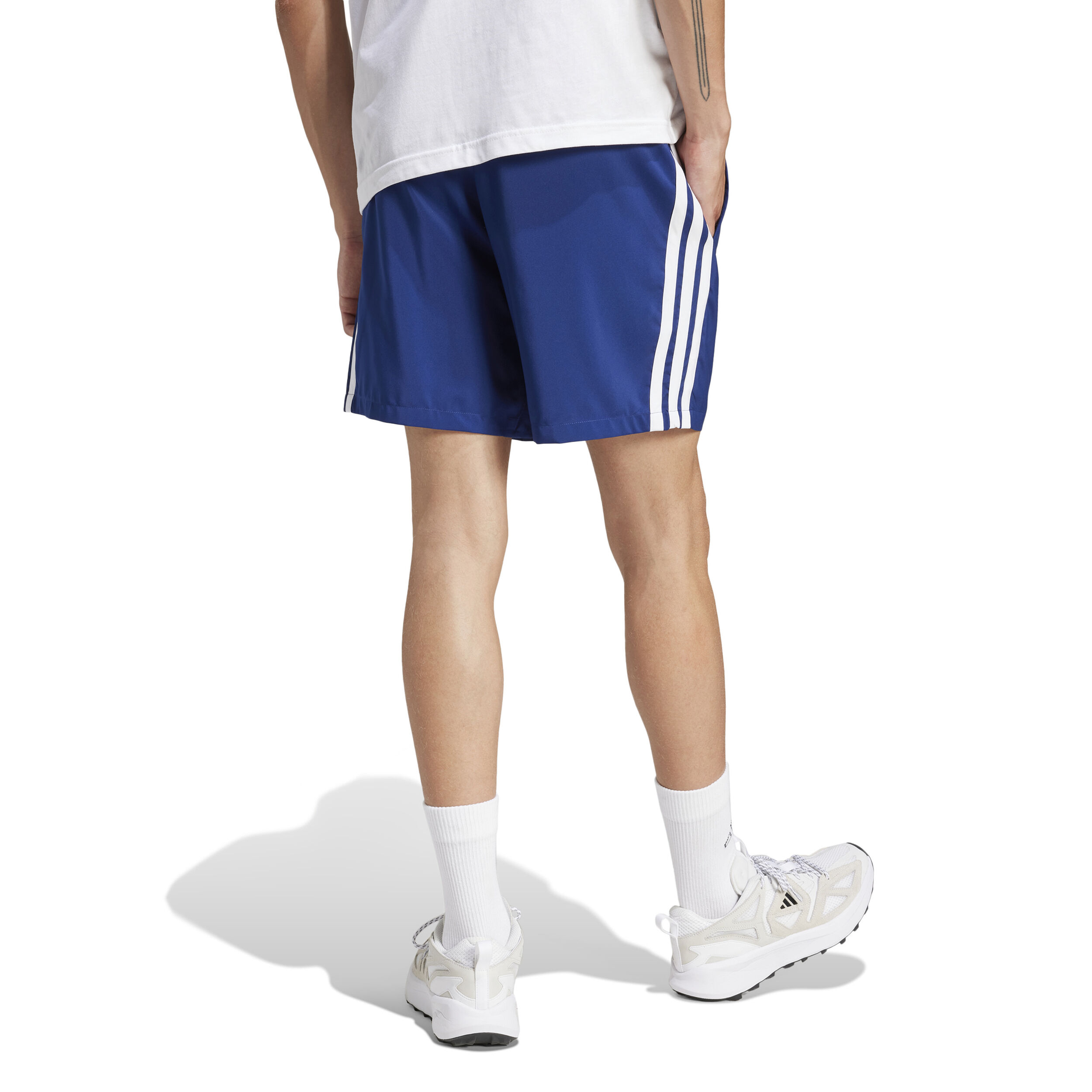 adidas 3Stripes Chelseas Shorts Hommes - Bleu Foncé , Blanc
