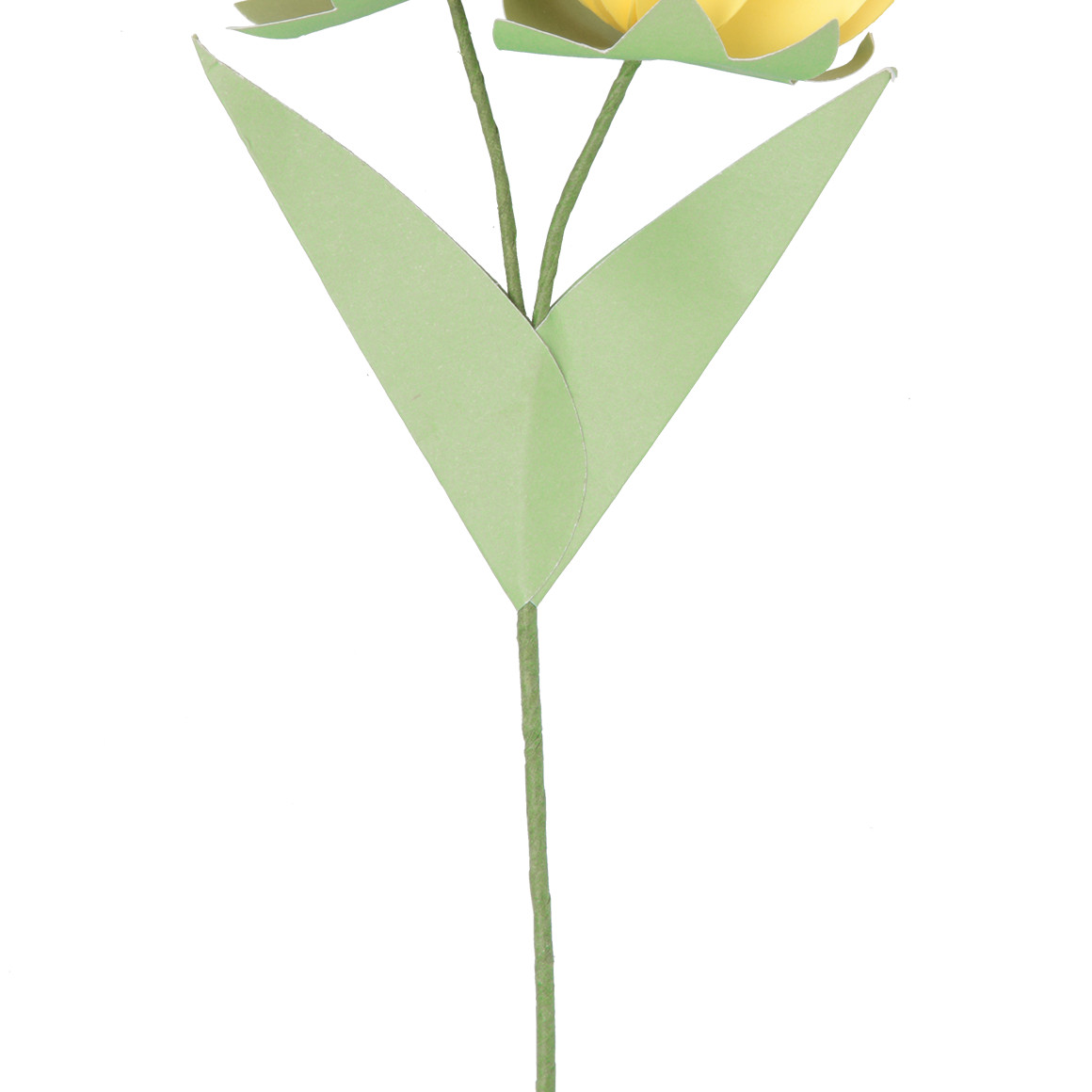 My Home Papierblume Tulpe gelb