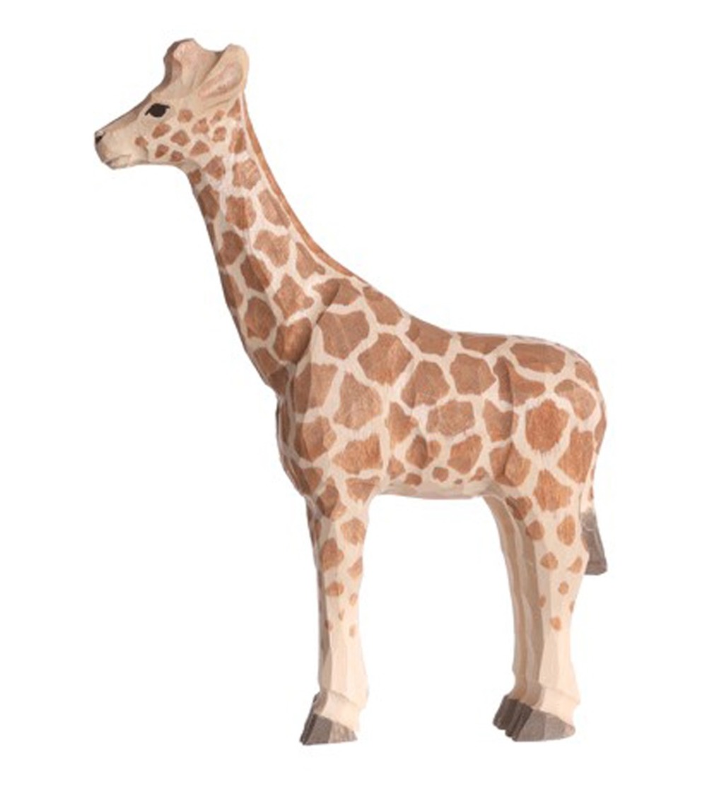 Figurine girafe en bois