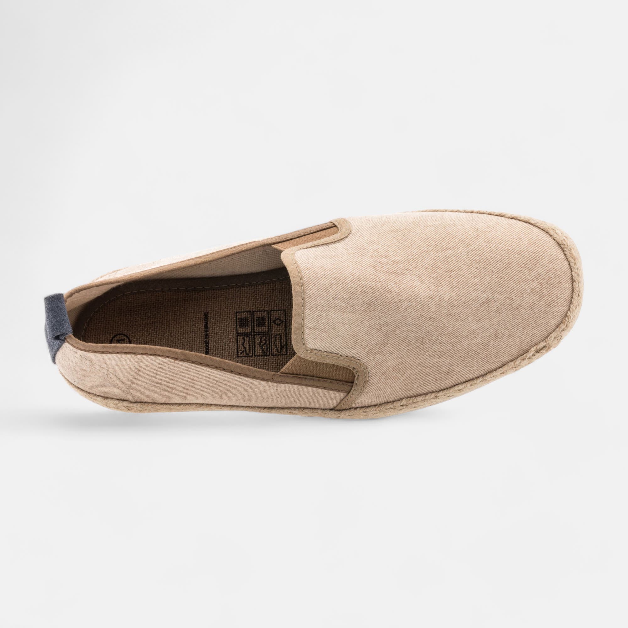 Tennis pieds sensibles Homme beige