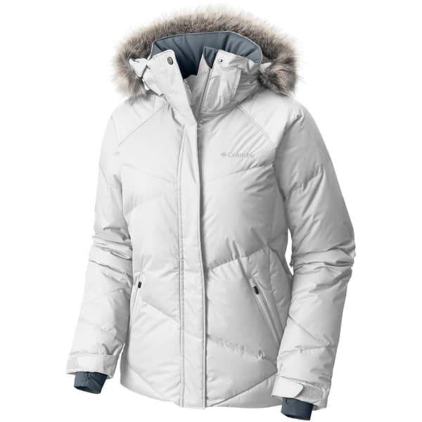 Veste de ski COLUMBIA COLUMBIA LAY D DOWN JKT W WHITE SATIN 19 WHITE SATIN