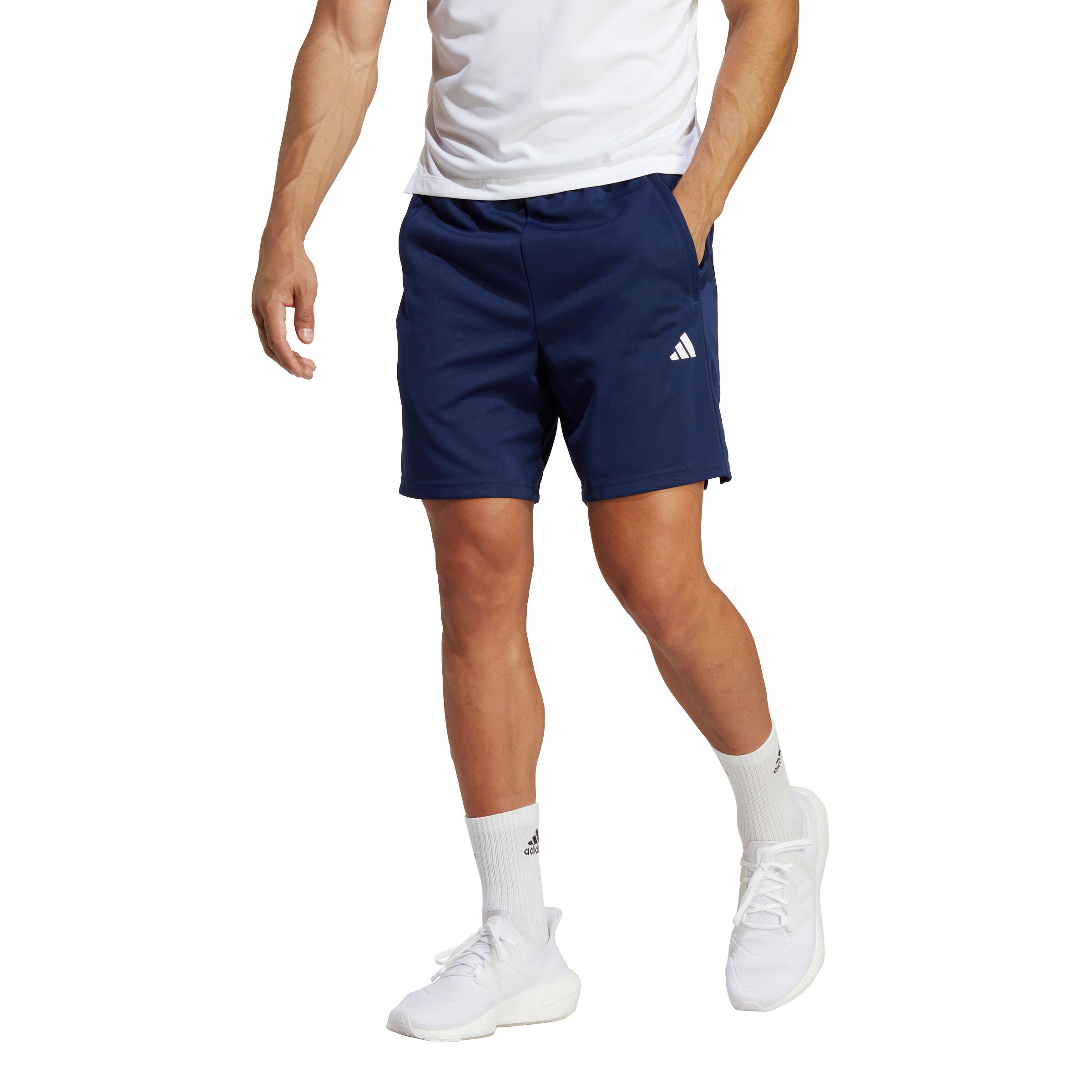 adidas Essentials Train All Set Training Shorts Hommes - Bleu Foncé