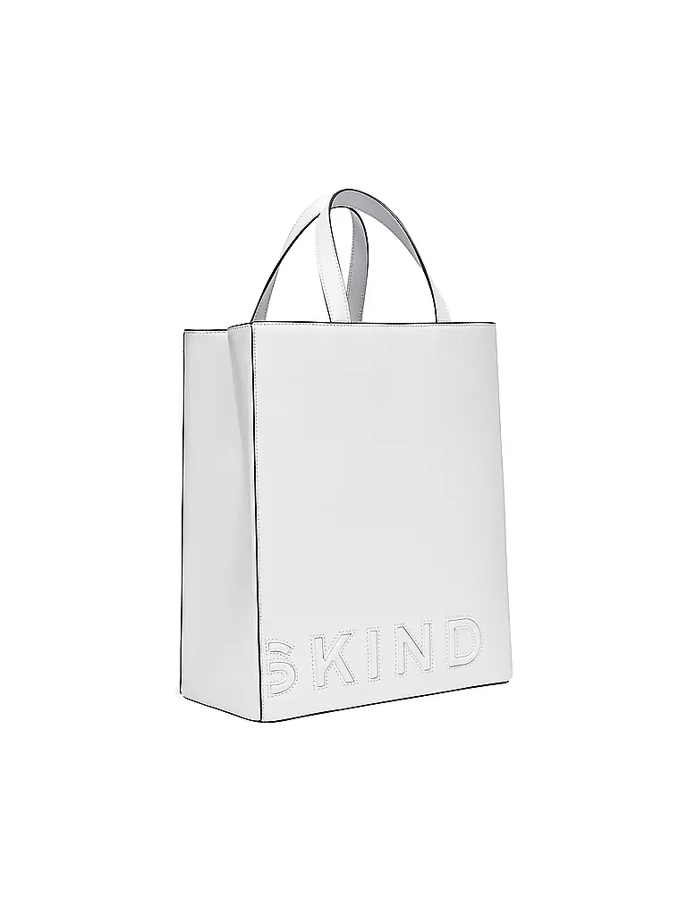 LIEBESKIND BERLIN Ledertasche - Tote Bag PAPER BAG Medium weiss