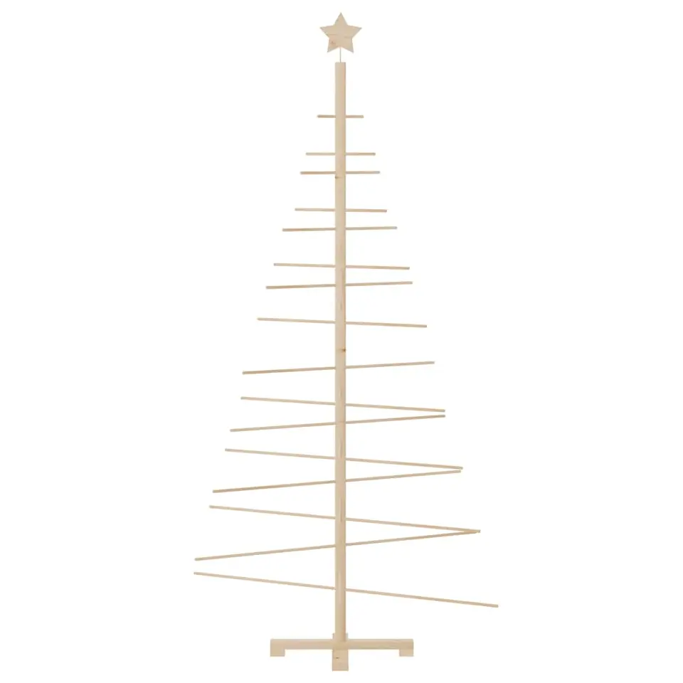 vidaXL - Kunstkerstboom - Bruin - 180 cm