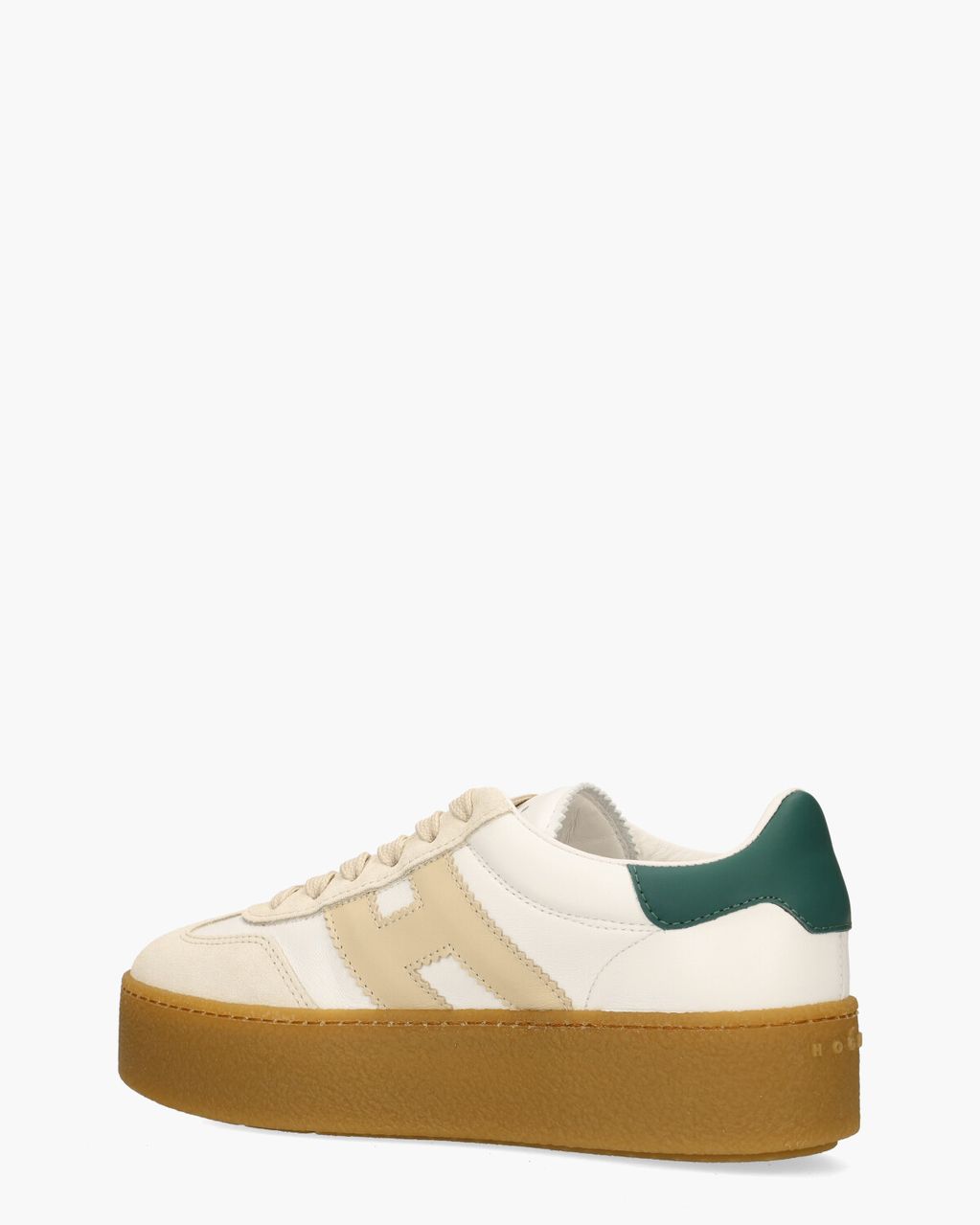 Hogan Cool Wit/Beige/Groen Damessneakers