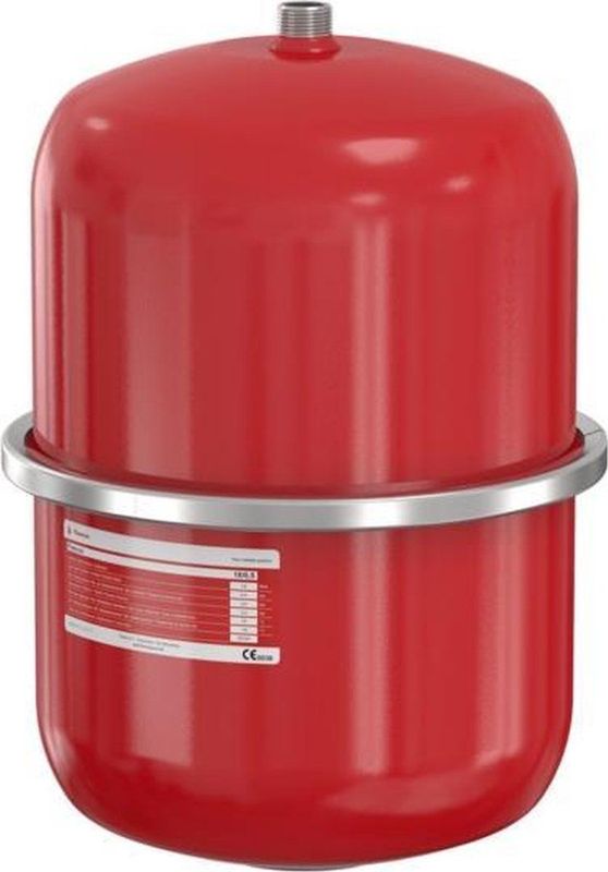 Flamco - Flexcon Premium Expansievat - 18L - Rood - Materiaal: Staal