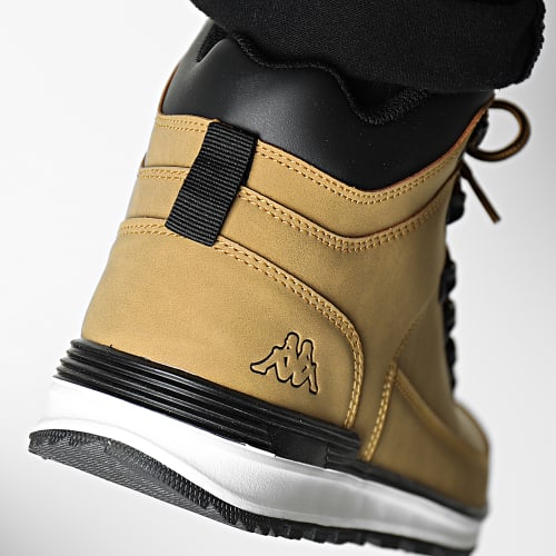 Baskets Astos Mid 361D14W Yellow Tan Black