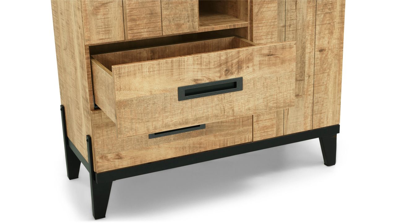 Barkast Lucania - Union B104 x D48 x H190 cm