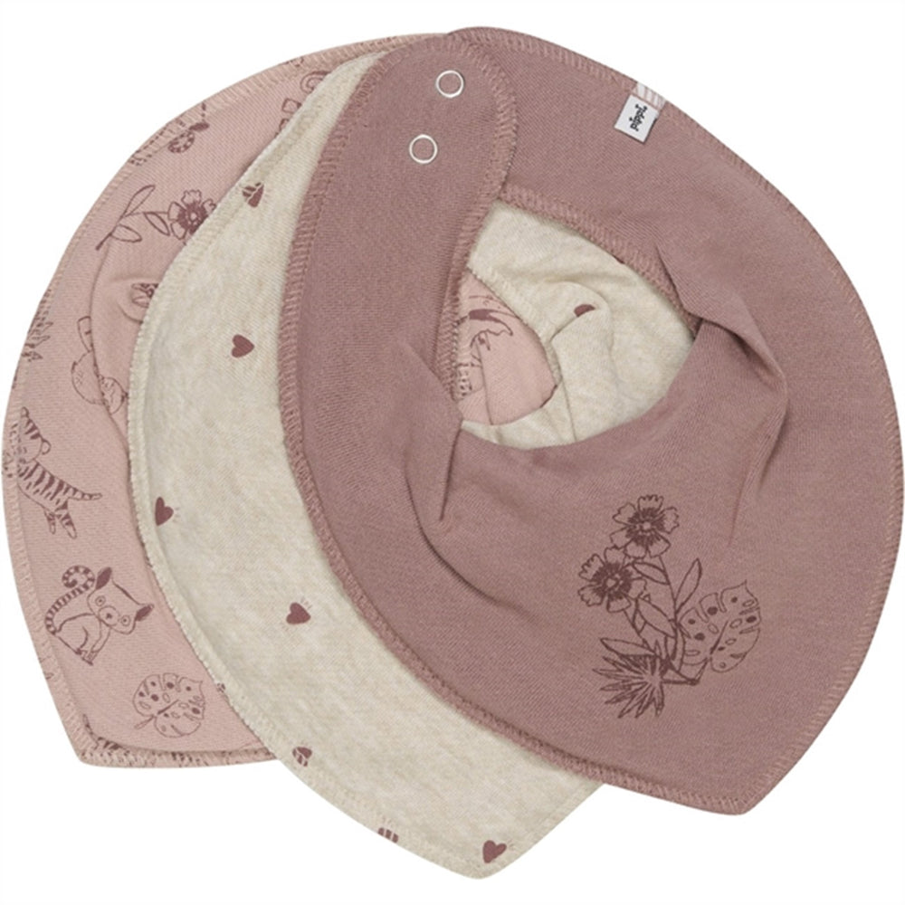 Bandana Hagesmæk 3-pak Burlwood - Pippi