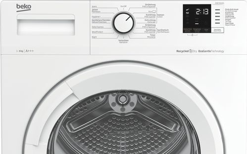 Beko - DH8735GA01 - Warmtepompdroger - Zwart - Energieklasse C