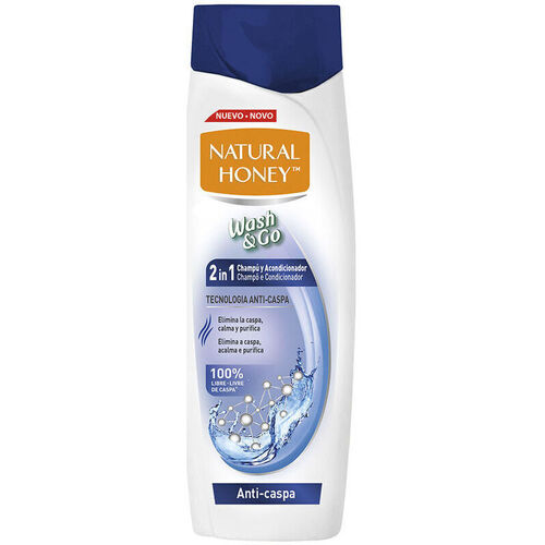 Natural Honey - Wash & Go 2 En 1 Champú Y Acondicionador