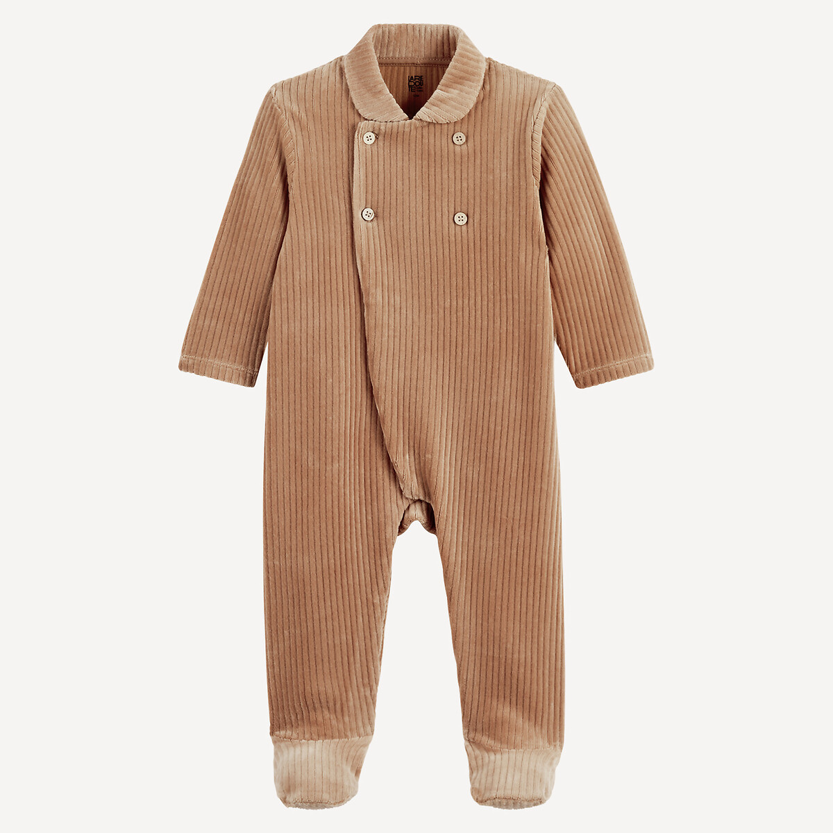 LA REDOUTE COLLECTIONS<br>Pijama em geribd fluweel